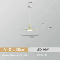 Lustre Chrome Minimaliste | Marco Lucetti A 30cm / Télécommande