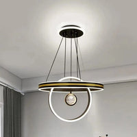 Lustre circulaire de luxe en cristal pour restaurant Prestige Élan. | Marco Lucetti