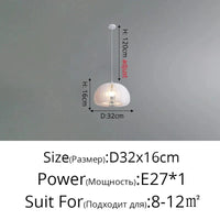 Lustre Circulaire Fer-Oval pour Salon | Marco Lucetti C8001 32cm / Blanc chaud