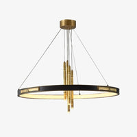Lustre Circulaire Luxe Style Chinois Yoshi. | Marco Lucetti D80 x H80 cm / Chaude