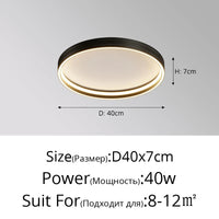 Plafonnier LED Design - Éclairage Intérieur Décoratif