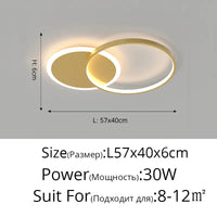 Lustre Noir Moderne avec Éclairage Variable