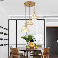 Lustre Conique Doré Vivo | Marco Lucetti