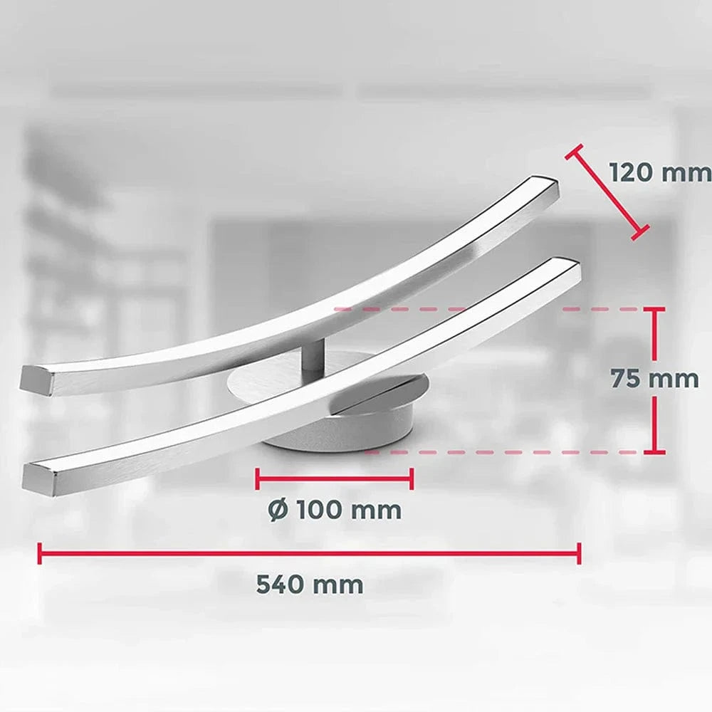Lustre Courbé Moderne et Créatif | Marco Lucetti