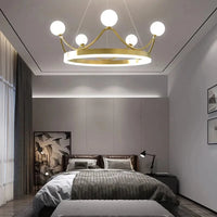 Lustre Couronne LED Luxe Enfants - Collection Éclatante | Marco Lucetti