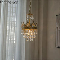 Lustre Couronne Moderne en Cristaux: Luminaire Décoratif d'Intérieur | Marco Lucetti