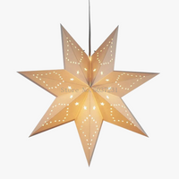 Lustre Étoile Créative à Cinq Branches LED Décoratif Suspendu