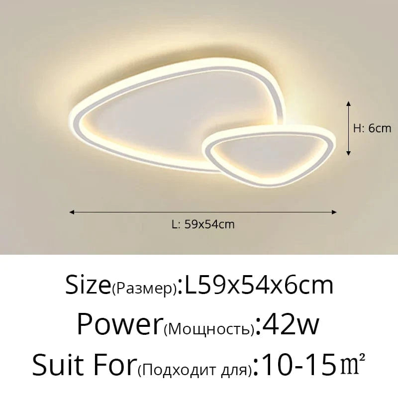 Lustre Créatif: Décoration d'Intérieur et Éclairage Innovants | Marco Lucetti P 59cm / Trois couleurs