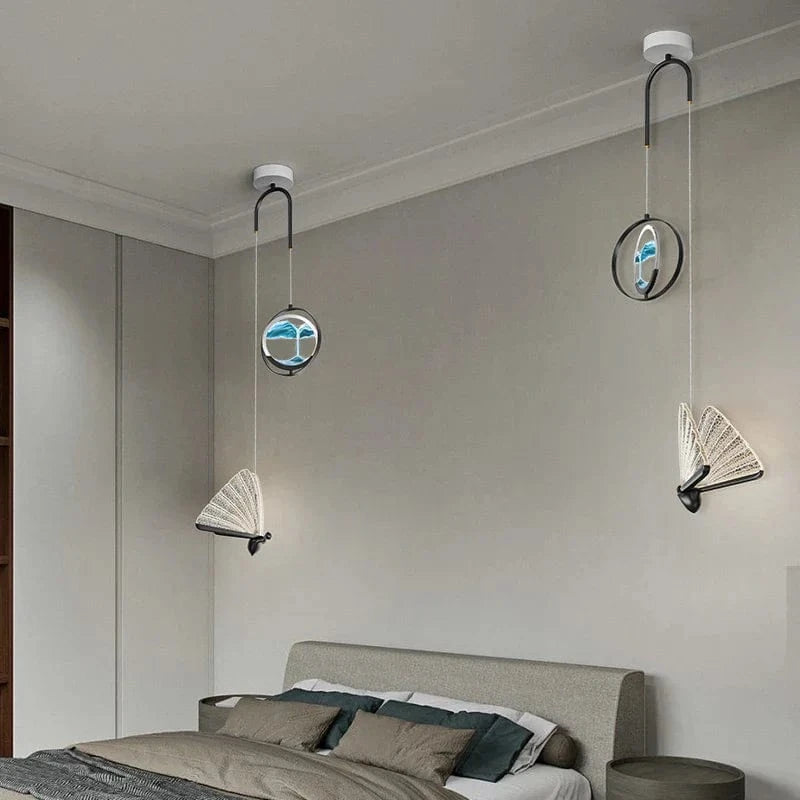 Lustre Créatif Double Tête Nordic Style Sables Mouvants | Marco Lucetti