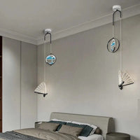 Lustre Créatif Double Tête Nordic Style Sables Mouvants | Marco Lucetti