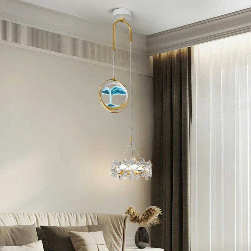 Lustre Créatif Double Tête Nordic Style Sables Mouvants | Marco Lucetti