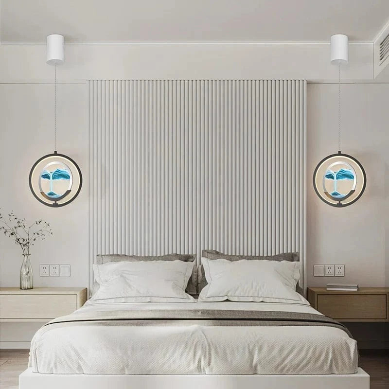 Lustre Créatif Double Tête Nordic Style Sables Mouvants | Marco Lucetti