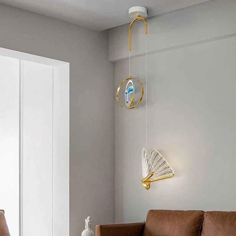 Lustre Créatif Double Tête Nordic Style Sables Mouvants | Marco Lucetti