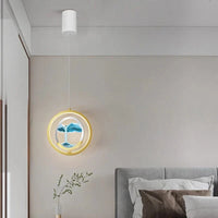 Lustre Créatif Double Tête Nordic Style Sables Mouvants | Marco Lucetti