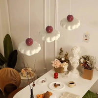 Lustre Créatif en fleurs crème | Marco Lucetti