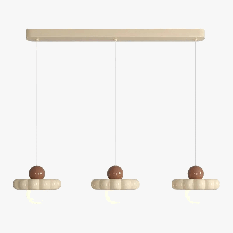 Lustre Créatif en fleurs crème | Marco Lucetti