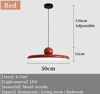 Lustre créatif en LED pour décoration intérieure - Style rétro médiéval Bauhaus | Marco Lucetti E / Lumière froide