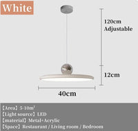 Lustre créatif en LED pour décoration intérieure - Style rétro médiéval Bauhaus | Marco Lucetti G / Lumière froide