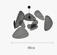 Lustre Créatif en Rotin Bambou Osier Design Handmade | Marco Lucetti