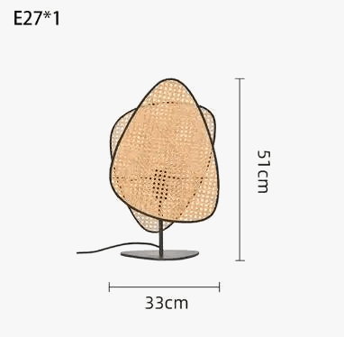 Lustre Créatif en Rotin Bambou Osier Design Handmade | Marco Lucetti