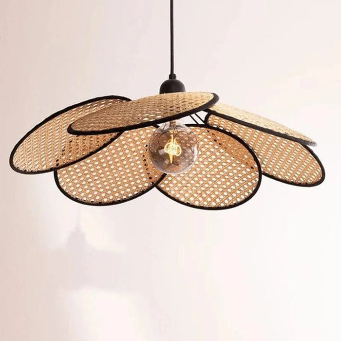 Lustre Créatif en Rotin Bambou Osier Design Handmade | Marco Lucetti