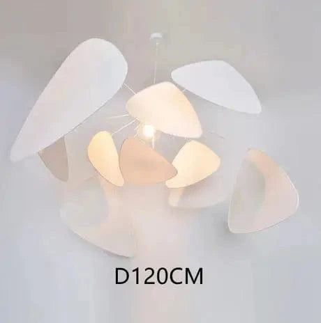 Lustre Créatif en Rotin Bambou Osier Design Handmade | Marco Lucetti Blanc D120cm / Lumière froide