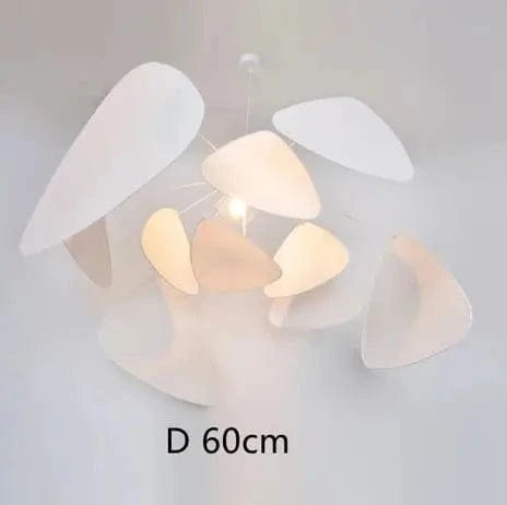 Lustre Créatif en Rotin Bambou Osier Design Handmade | Marco Lucetti Blanc D60cm / Lumière froide