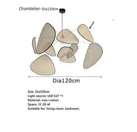 Lustre Créatif en Rotin Bambou Osier Design Handmade | Marco Lucetti Dia120cm / Lumière froide