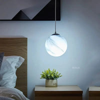 Lustre Créatif LED Boule de Verre pour Chambre d'Enfants - Design Enfance Brillante | Marco Lucetti