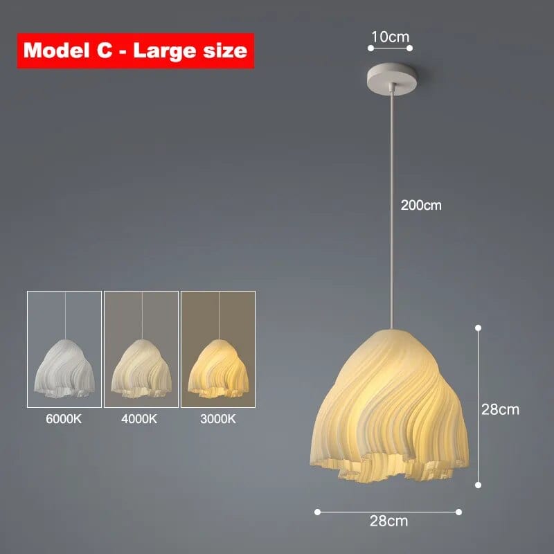Lustre Créatif Moderne - Éclairage Déco pour Restaurant, Cuisine et Chambre des Enfants | Marco Lucetti C Grande taille 16W