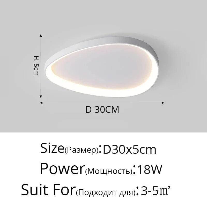 Lustre Crème de Luxe | Marco Lucetti B Blanc D30x5cm 18W / Blanc chaud