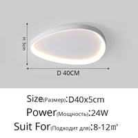 Lustre Crème de Luxe | Marco Lucetti B Blanc D40x5cm 24W / Blanc chaud