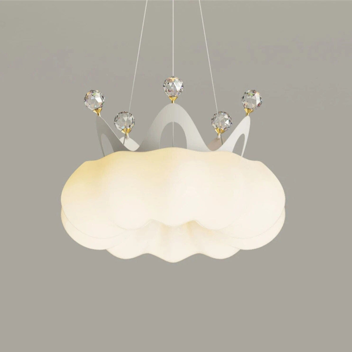 Lustre Crème Moderne | Marco Lucetti B / Petit / 3 couleurs