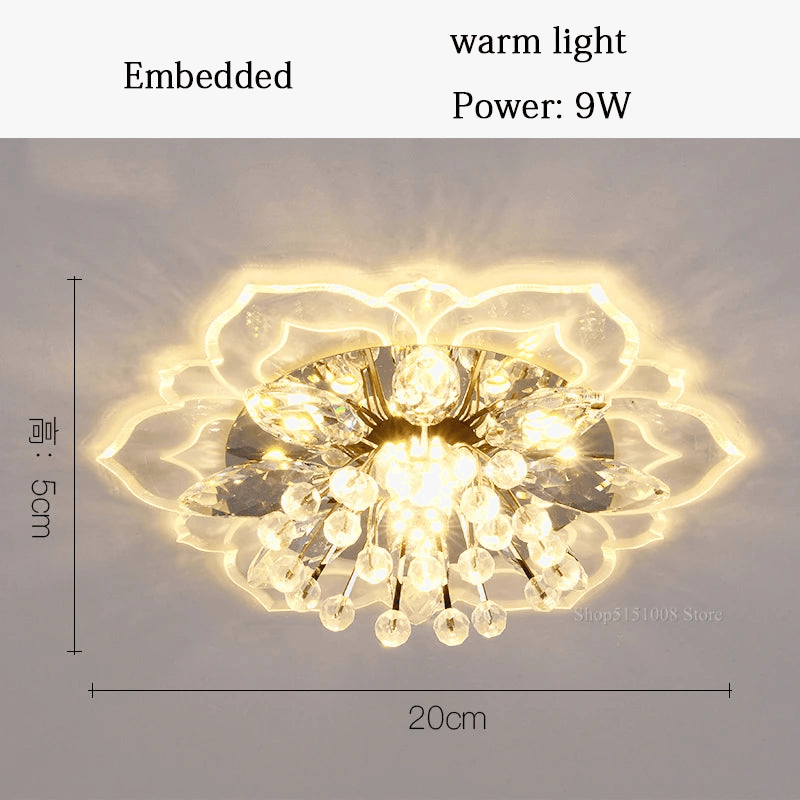 Lustre Cristal Fleurs : Élégance pour Votre Intérieur | Marco Lucetti