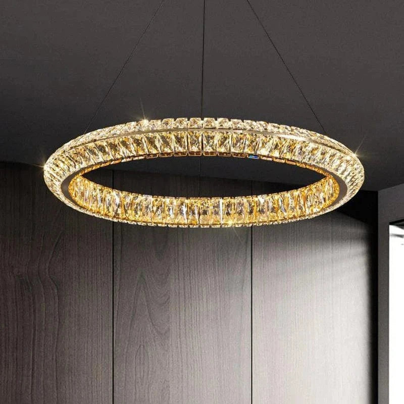 Lustre Cristal LED de Luxe pour Villa, Salon et Salle À Manger | Marco Lucetti