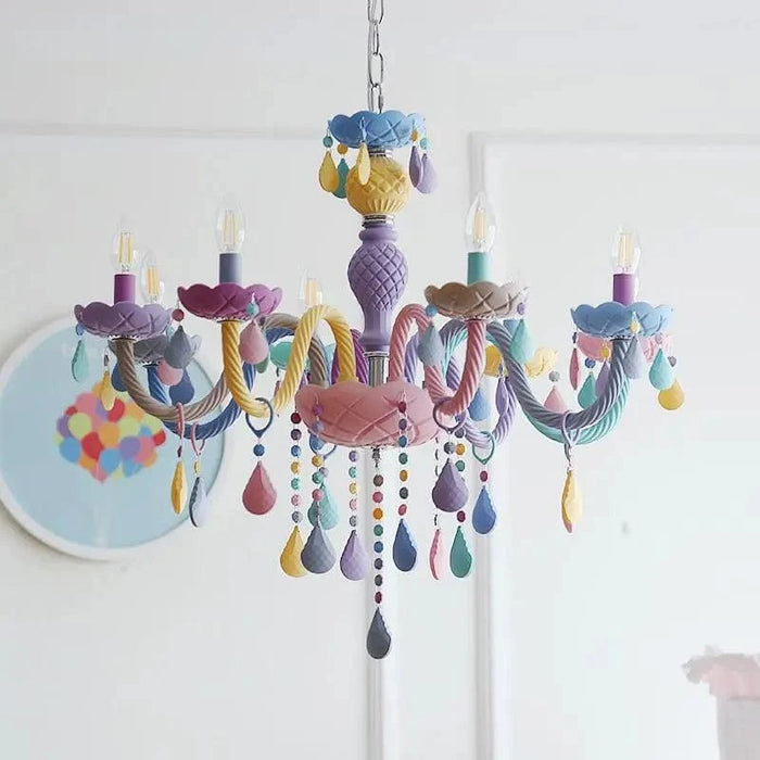 Lustre Crystal Candle LED suspensions | Marco Lucetti