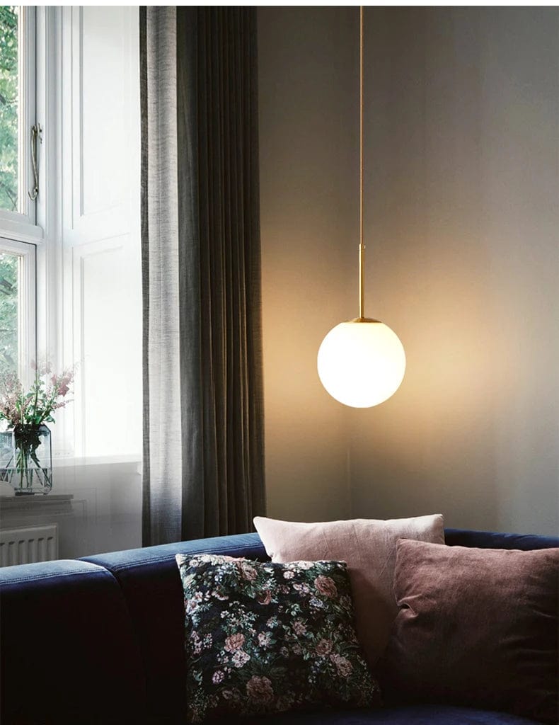 Lustre Cuivre et Or avec Ampoule G9 | Marco Lucetti