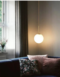 Lustre Cuivre et Or avec Ampoule G9 | Marco Lucetti