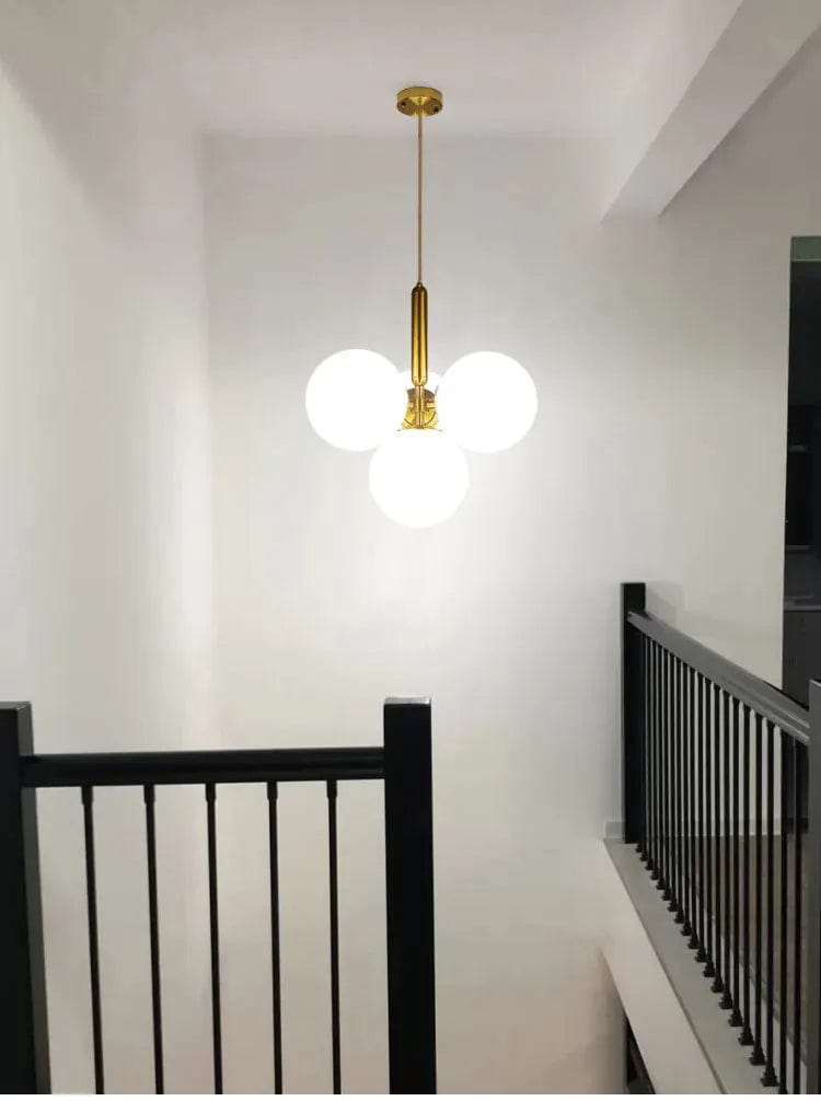 Lustre Cuivre et Or avec Ampoule G9 | Marco Lucetti