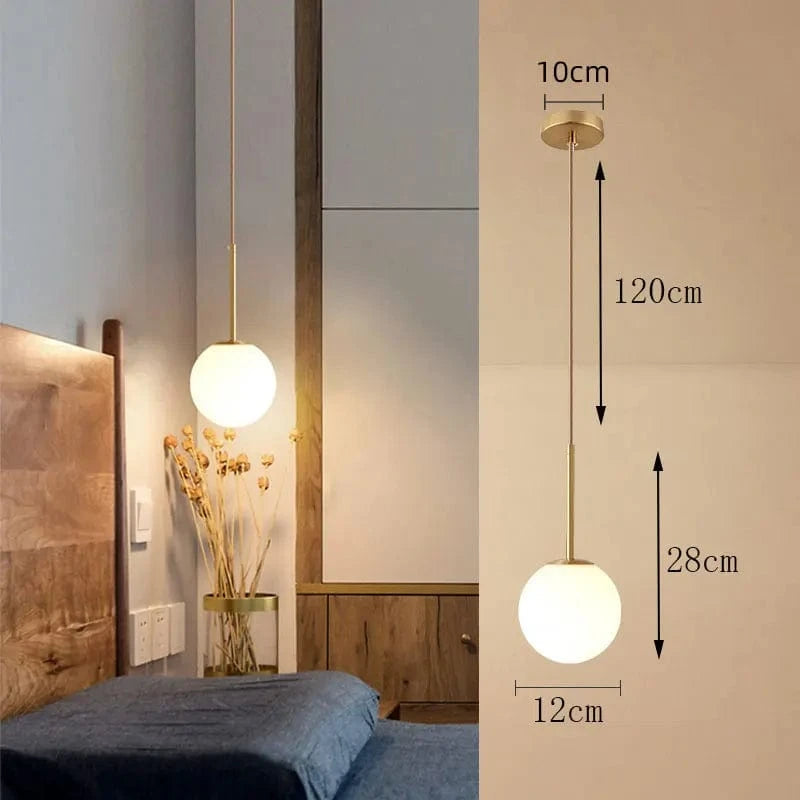 Lustre Cuivre et Or avec Ampoule G9 | Marco Lucetti A / Blanc froid