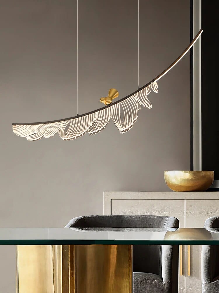 Lustre Cuivre Italien Moderne | Marco Lucetti