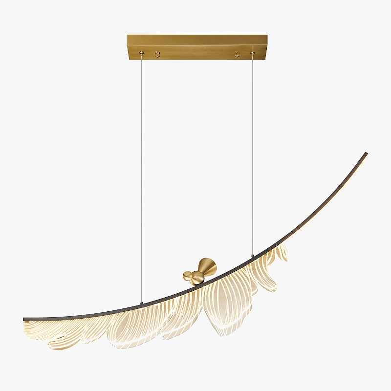 Lustre Cuivre Italien Moderne | Marco Lucetti