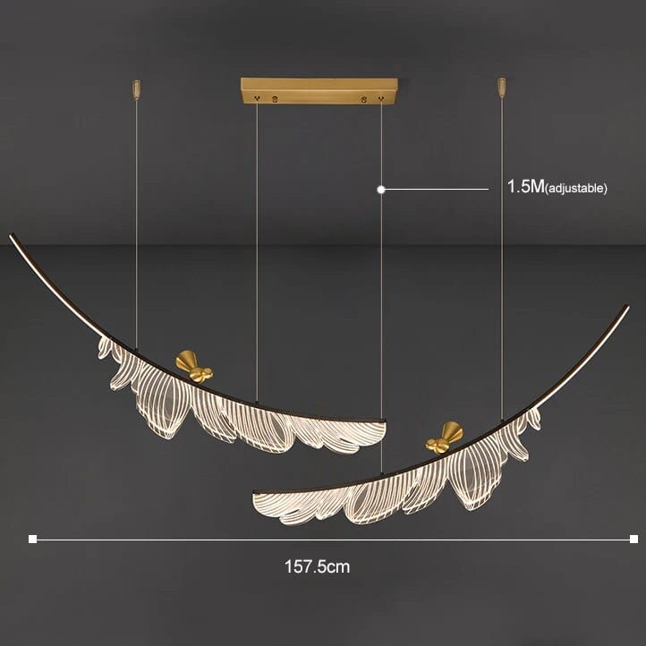 Lustre Cuivre Italien Moderne | Marco Lucetti 2 / Chaud