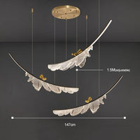 Lustre Cuivre Italien Moderne | Marco Lucetti 3 / Chaud