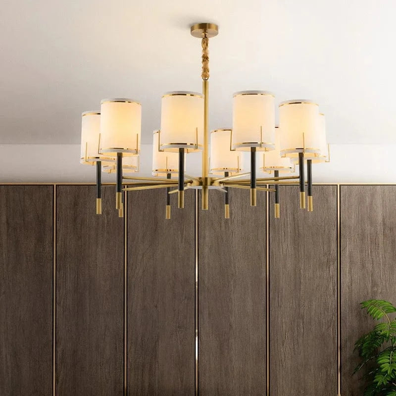 Lustre Cuivre Luxe Américain | Marco Lucetti