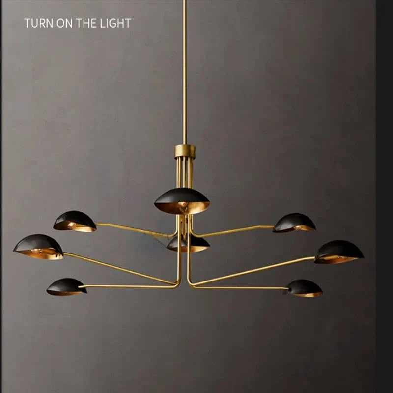 Lustre Cuivre Moderne Néoclassique | Marco Lucetti