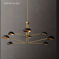 Lustre Cuivre Moderne Néoclassique | Marco Lucetti