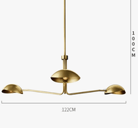 Lustre Cuivre Moderne Néoclassique | Marco Lucetti