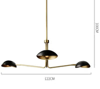 Lustre Cuivre Moderne Néoclassique | Marco Lucetti Cuivre noir 3