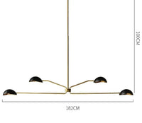 Lustre Cuivre Moderne Néoclassique | Marco Lucetti Cuivre noir 4